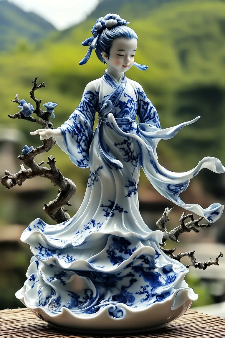 CGI style,Chinese Style,Traditional Painting Media,LoRA,Kolors
