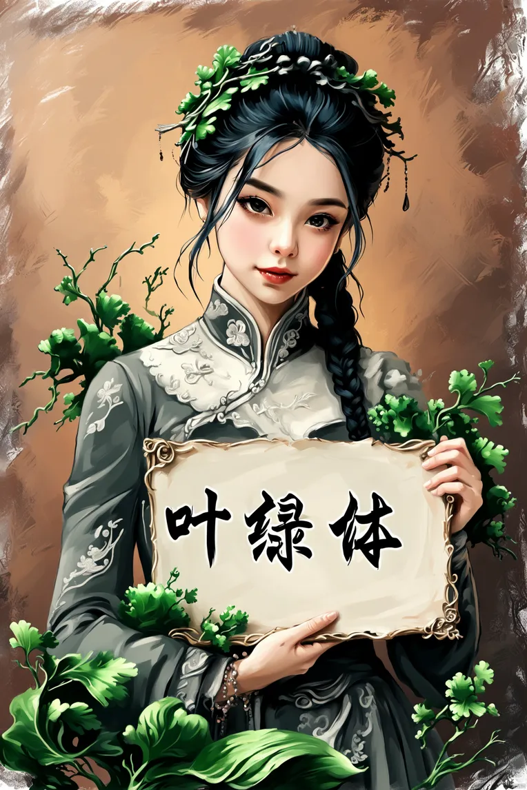 CGI style,Chinese Style,Traditional Painting Media,LoRA,Kolors