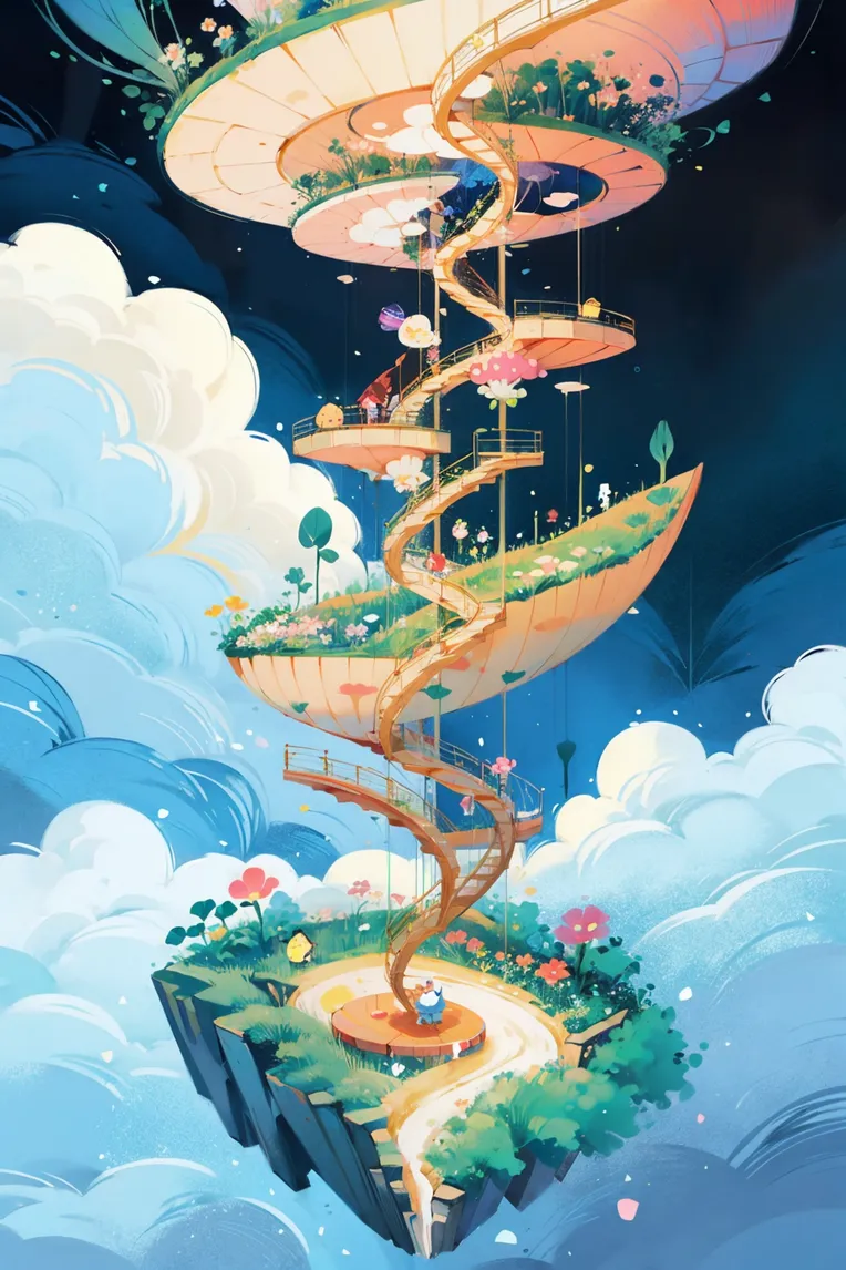 Hand-Drawn,Traditional Painting Media,Girl,LoRA,SD 1.5