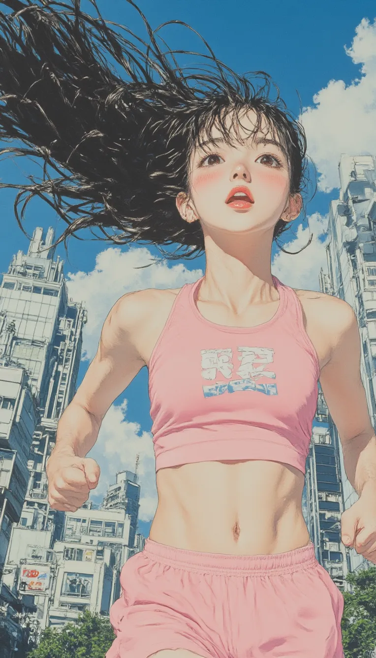 Traditional Painting Media,Girl,Style Boost,LoRA,FLUX.1