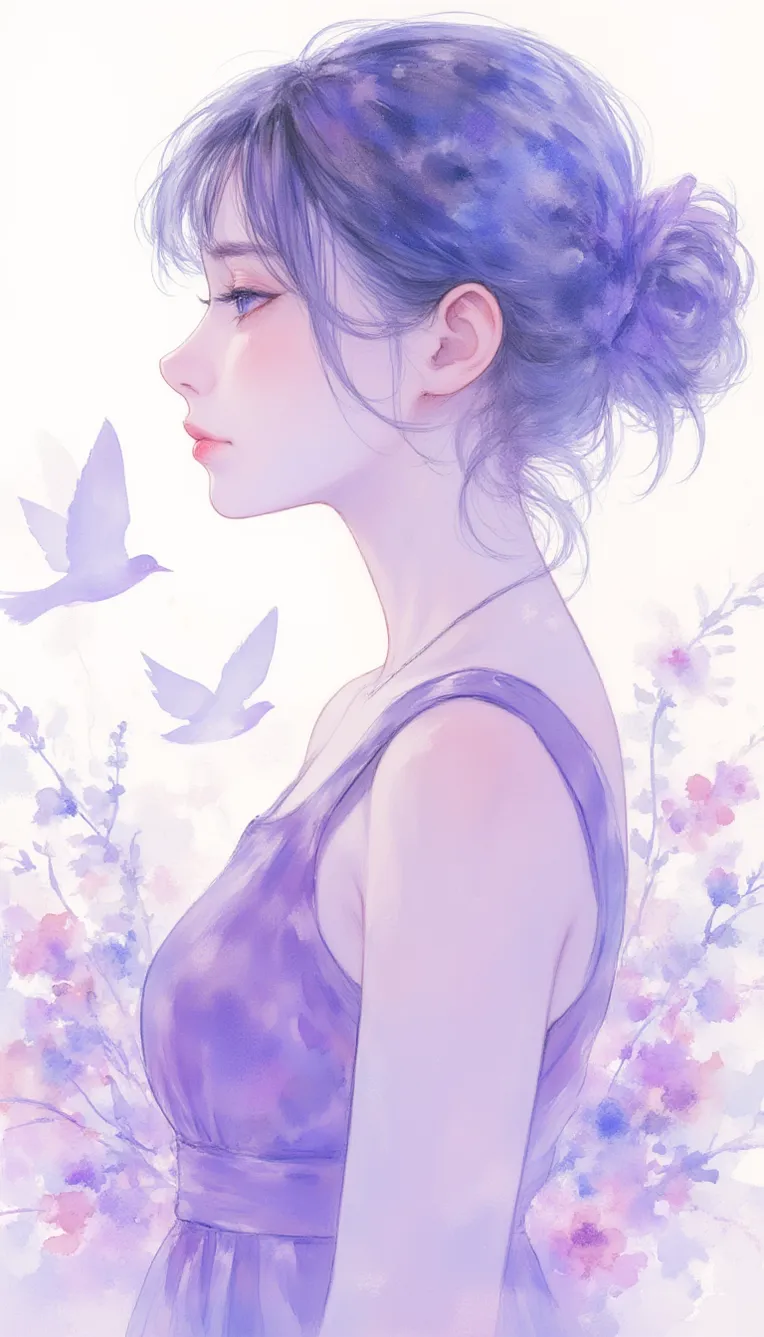 Digital Painting Media,Girl,Style Boost,LoRA,FLUX.1