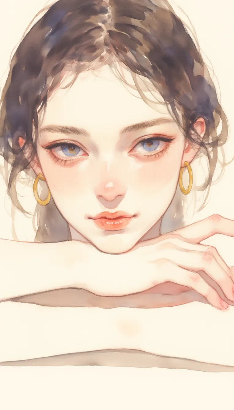 Digital Painting Media,Girl,Style Boost,LoRA,FLUX.1