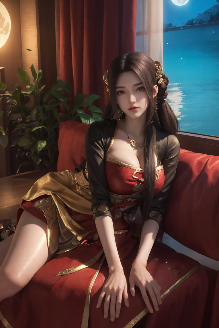 CGI style,Anime Character,Girl,LoRA,SD 1.5