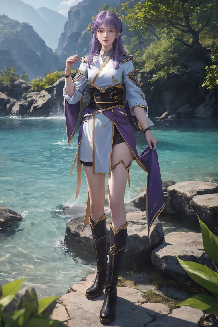 CGI style,Anime Character,Girl,LoRA,SD 1.5