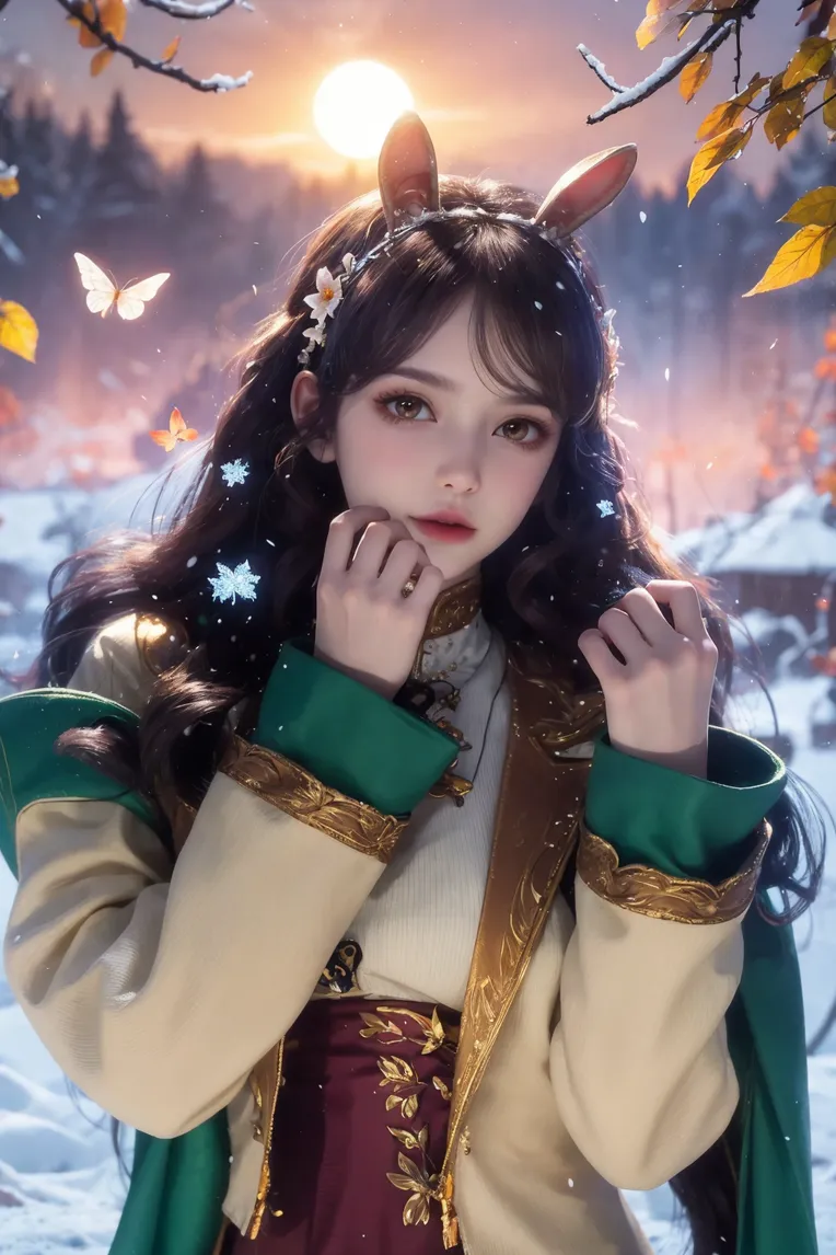 CGI style,Anime Character,Girl,LoRA,SD 1.5