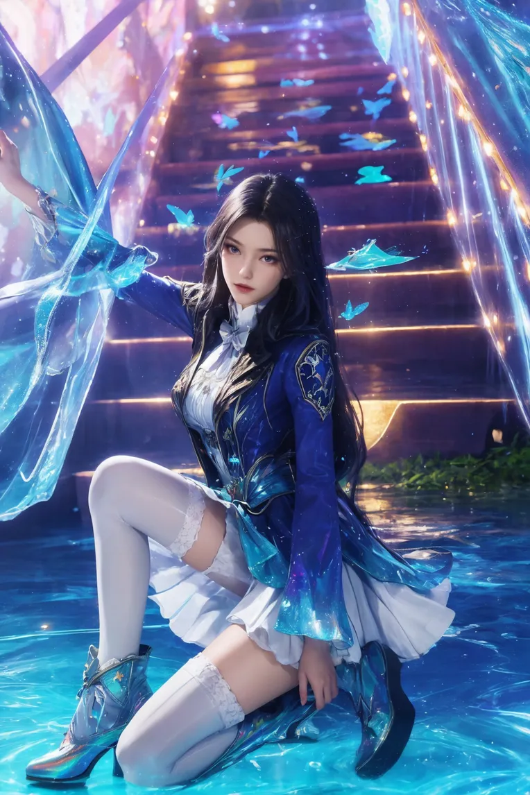 CGI style,Anime Character,Girl,LoRA,SD 1.5