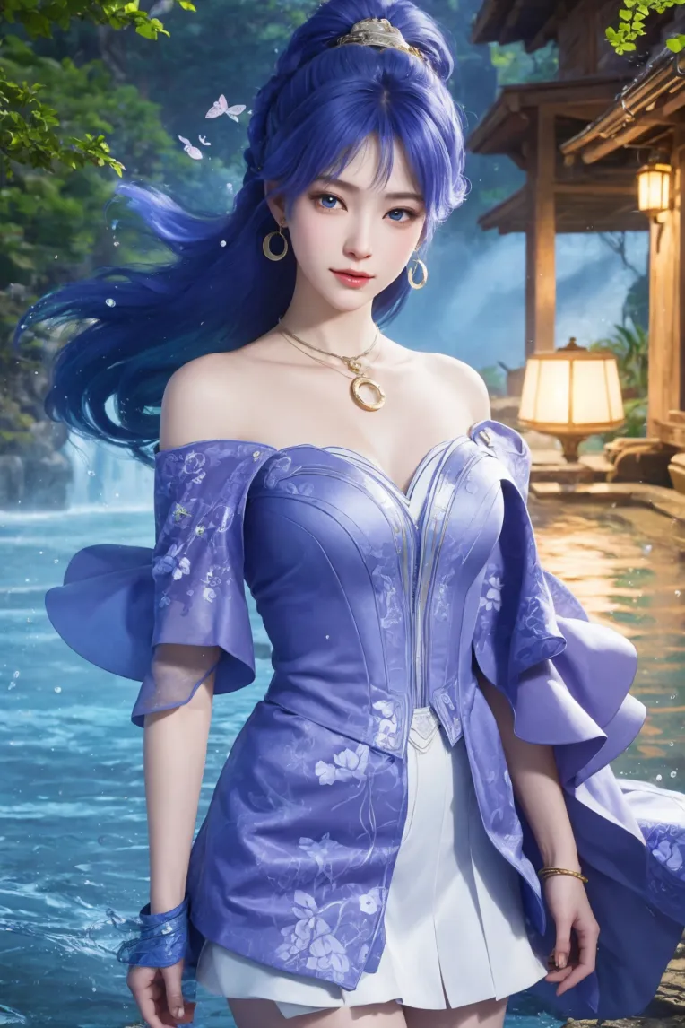 CGI style,Anime Character,Girl,LoRA,SD 1.5