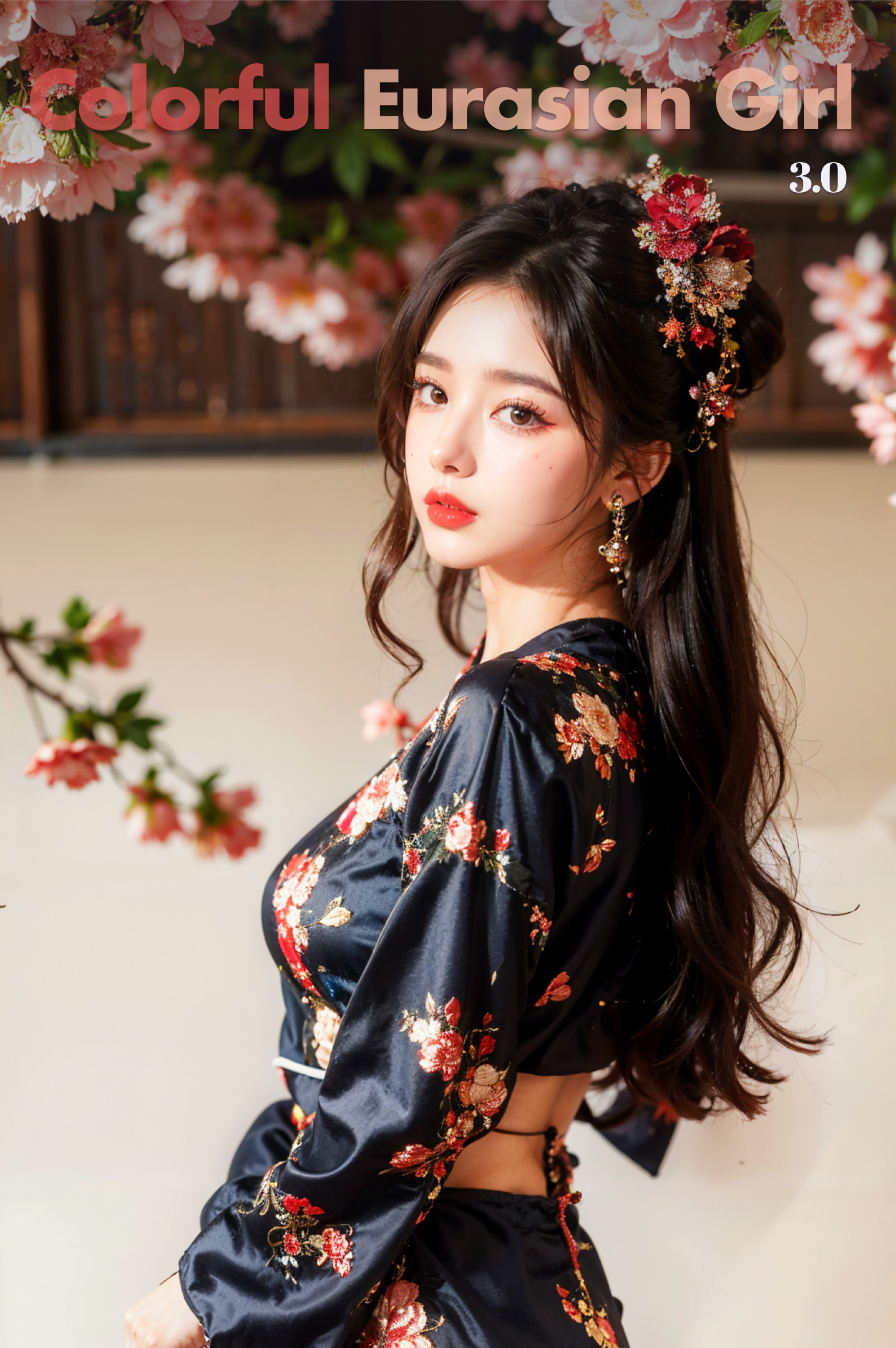 Colorful Eurasian Girl v3.0