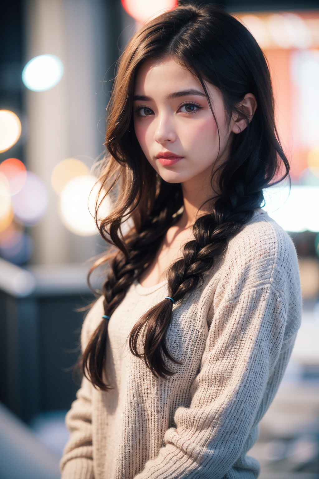 Colorful Eurasian Girl v2.0