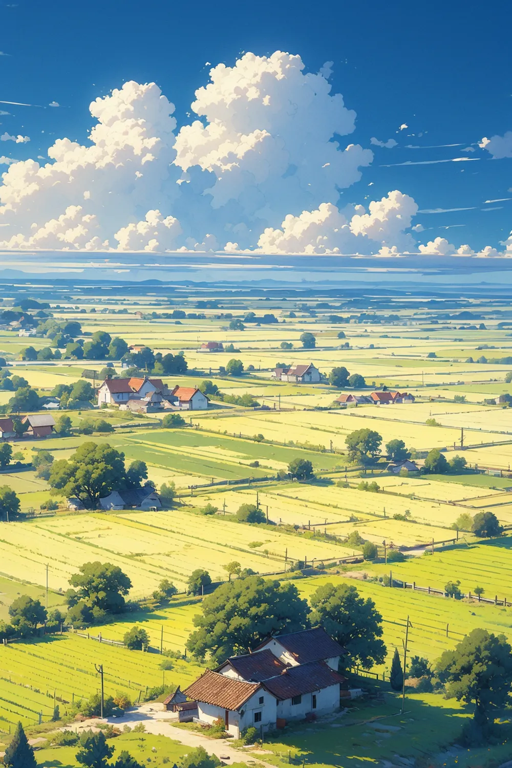 小清新治愈画风插画-LoRA-折天折地-LiblibAI