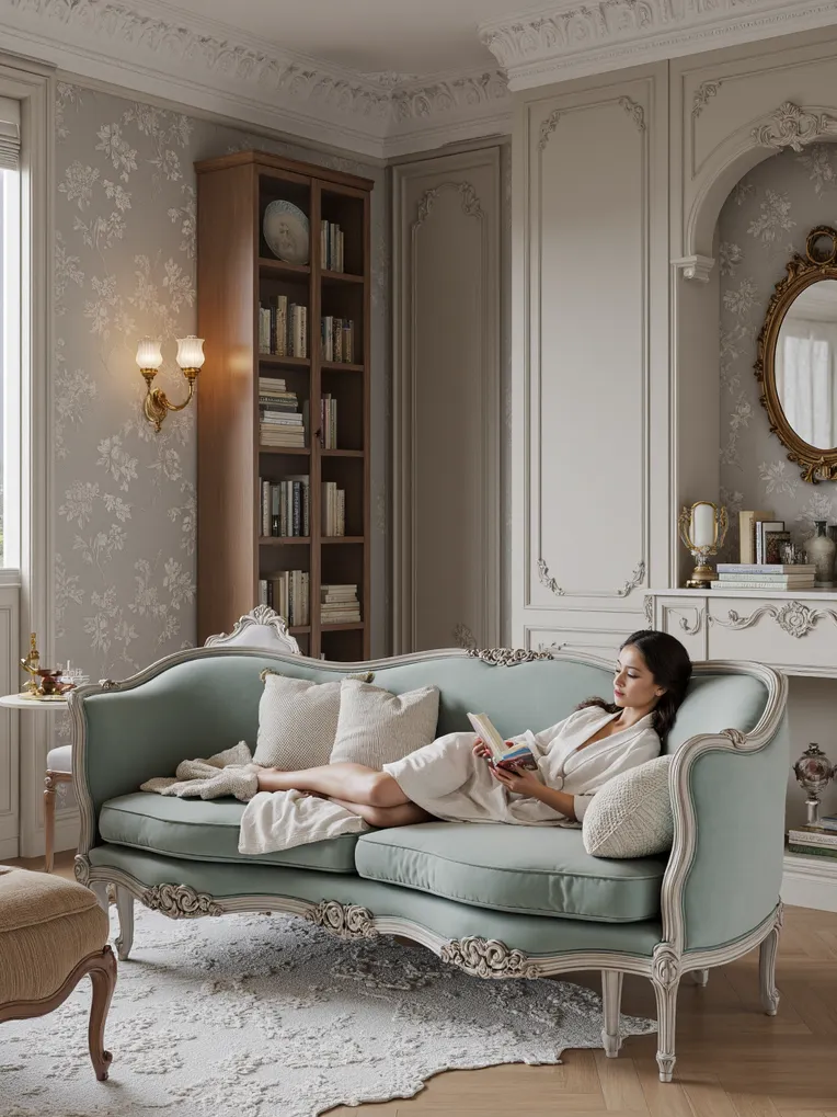 Realistic,Interior Design,Girl,Checkpoint,FLUX.1