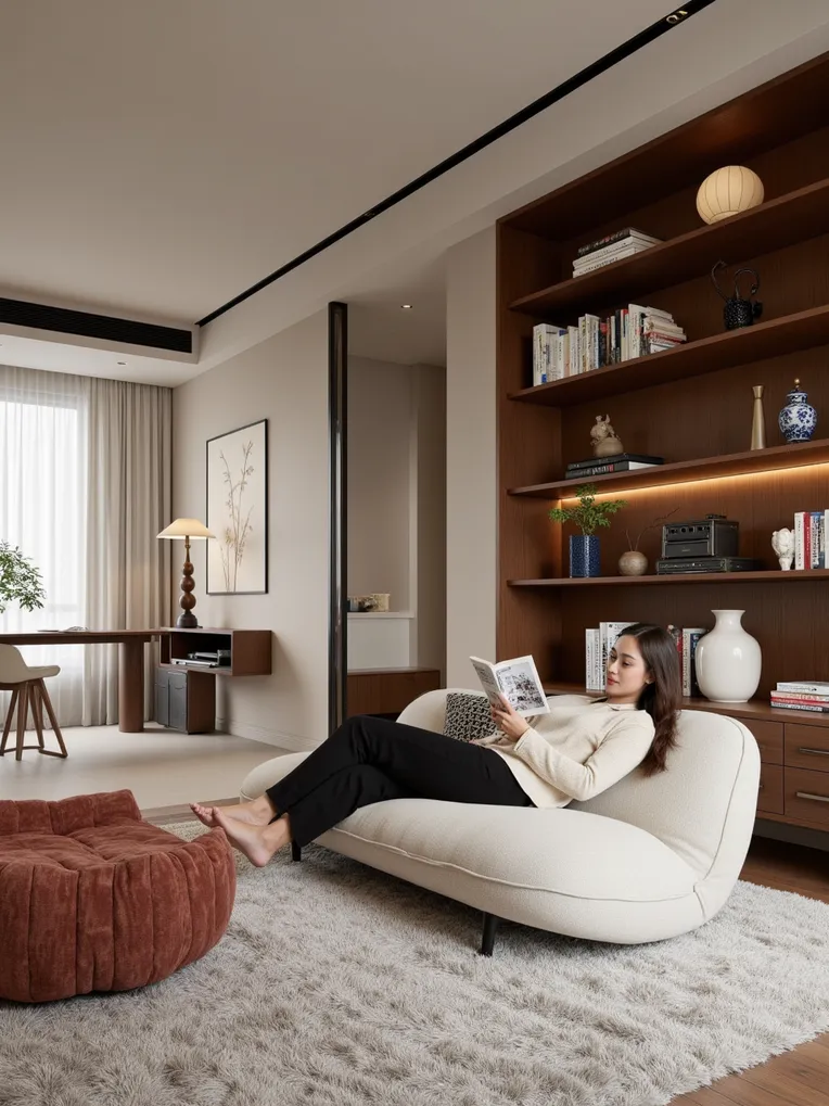 Realistic,Interior Design,Girl,Checkpoint,FLUX.1