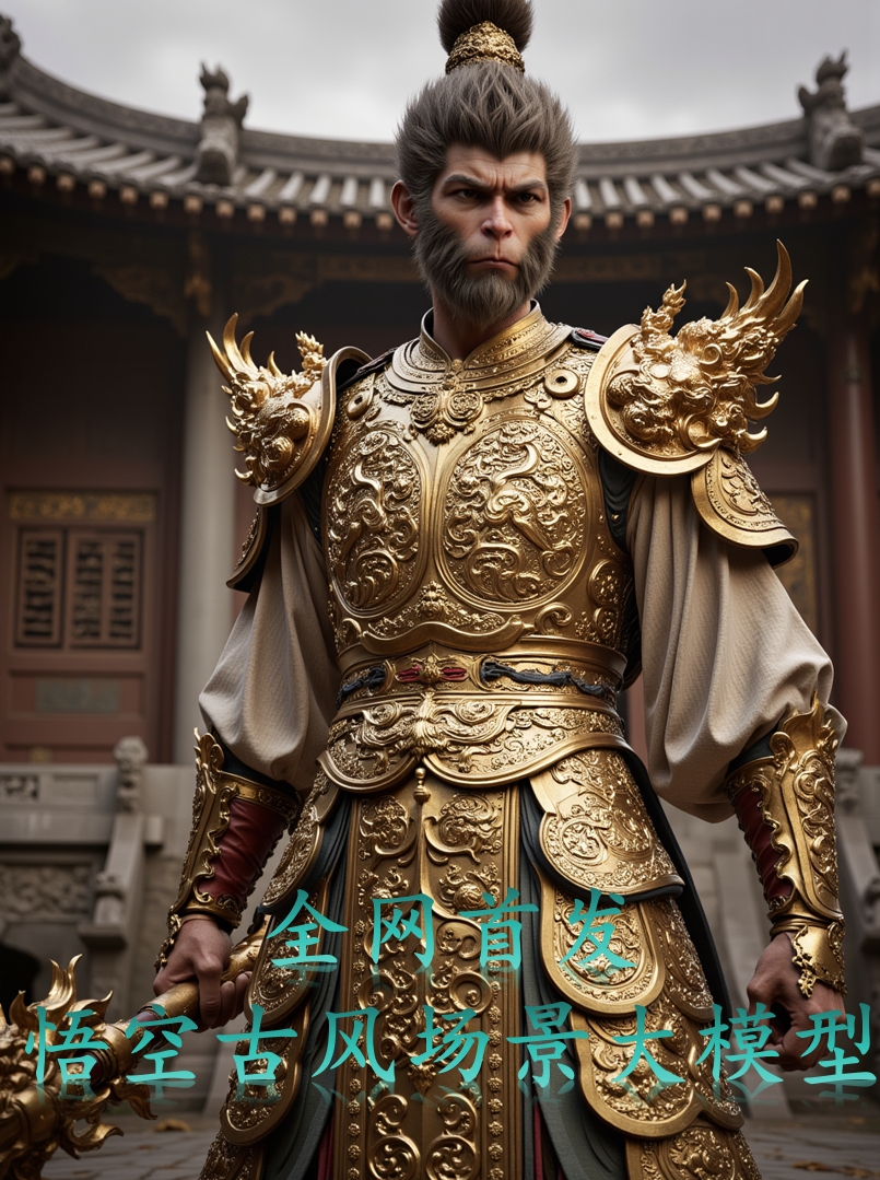 Black Myth: Wukong architectural visual model F.1 version 1.0