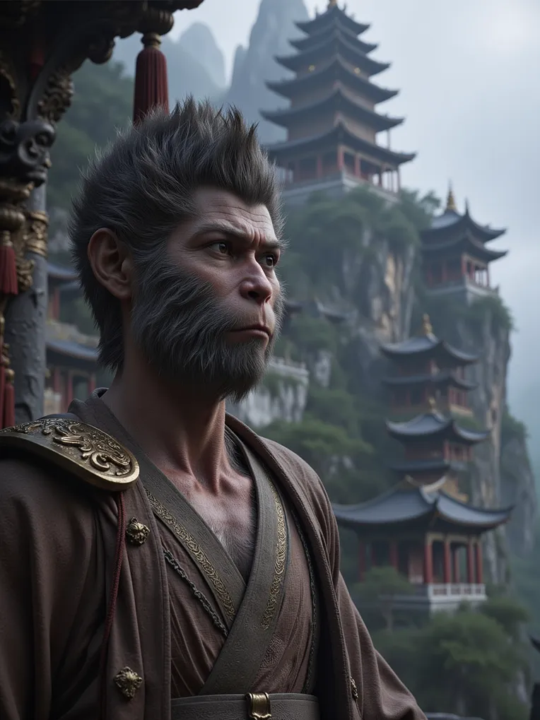 Chinese Style,Game Scene Design,Animal,Checkpoint,FLUX.1