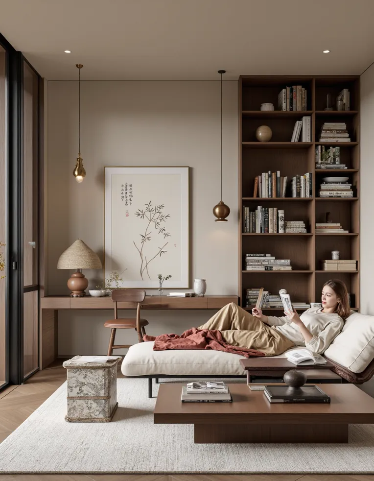 Realistic,Interior Design,Girl,Checkpoint,FLUX.1