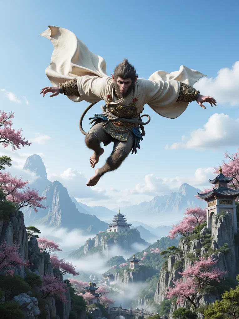 Chinese Style,Game Scene Design,Animal,Checkpoint,FLUX.1