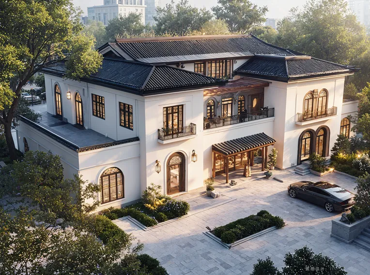 Architectural Design,Building,Style Boost,LoRA,SDXL