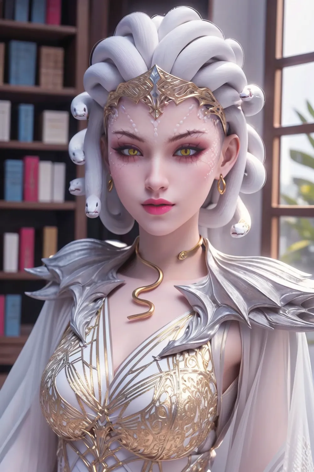 告白西行记白蛇(第二形态)-LoRA-告白AI绘画-LiblibAI