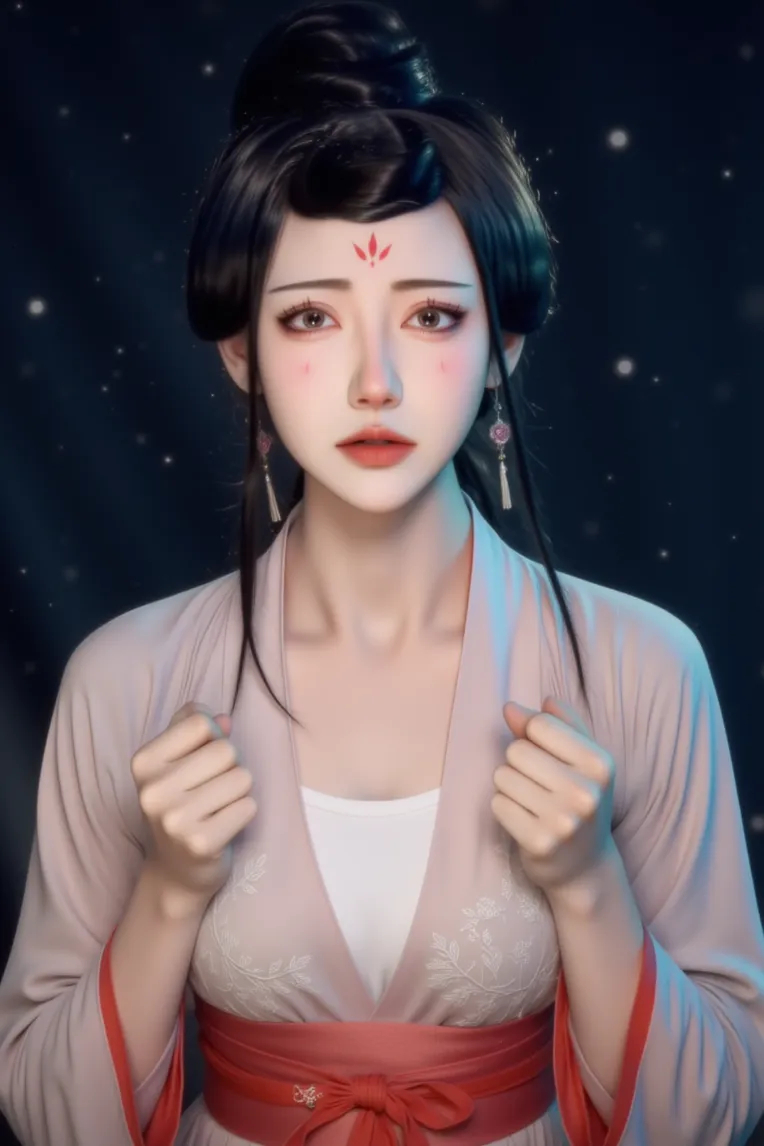 CGI style,Anime Character,Girl,LoRA,FLUX.1