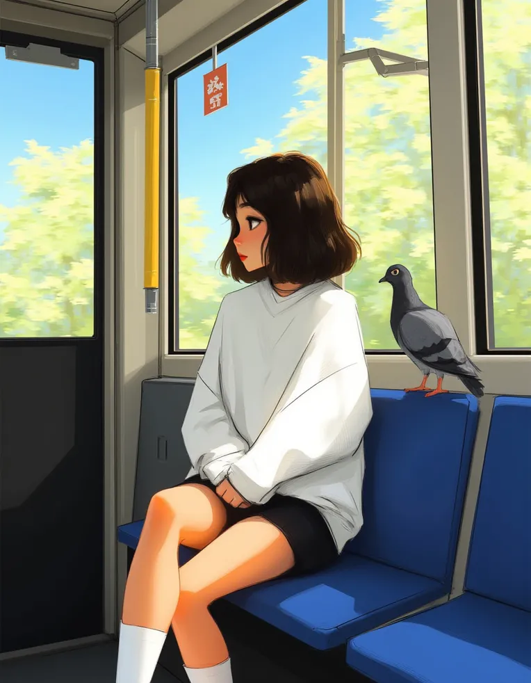 CGI style,Anime Style,Girl,LoRA,FLUX.1