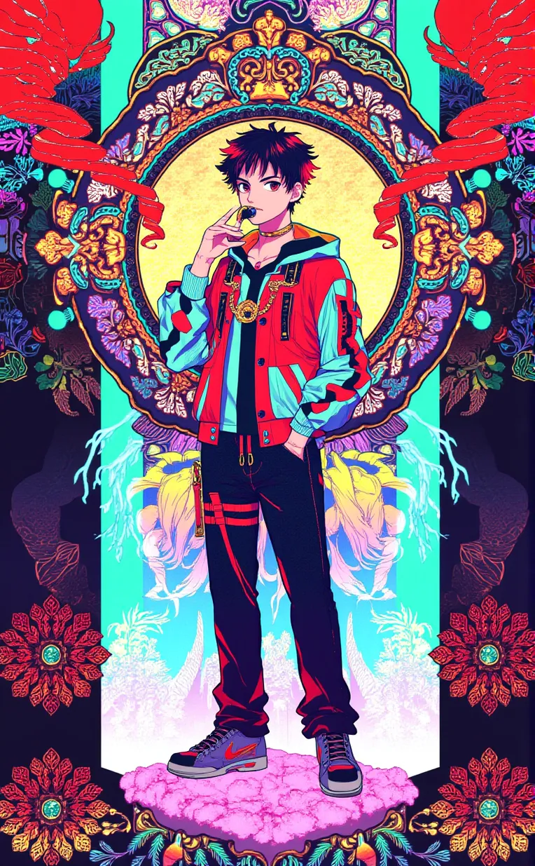 Traditional Painting Media,Girl,Style Boost,LoRA,FLUX.1