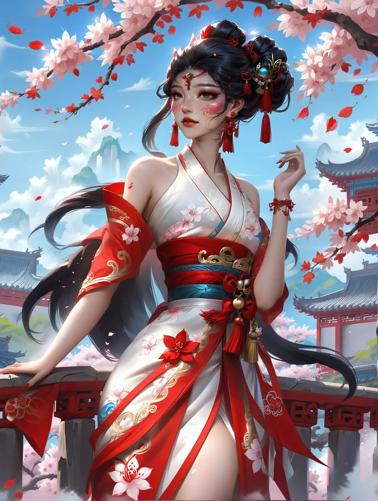 CGI style,Anime Scene,Girl,LoRA,SDXL