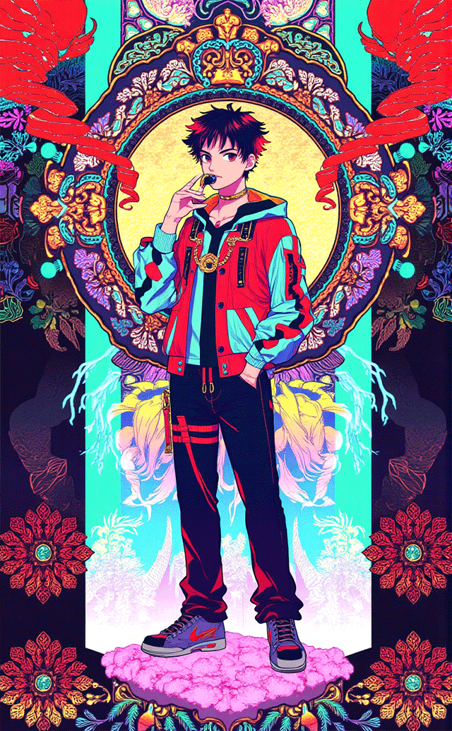 Traditional Painting Media,Girl,Style Boost,LoRA,FLUX.1