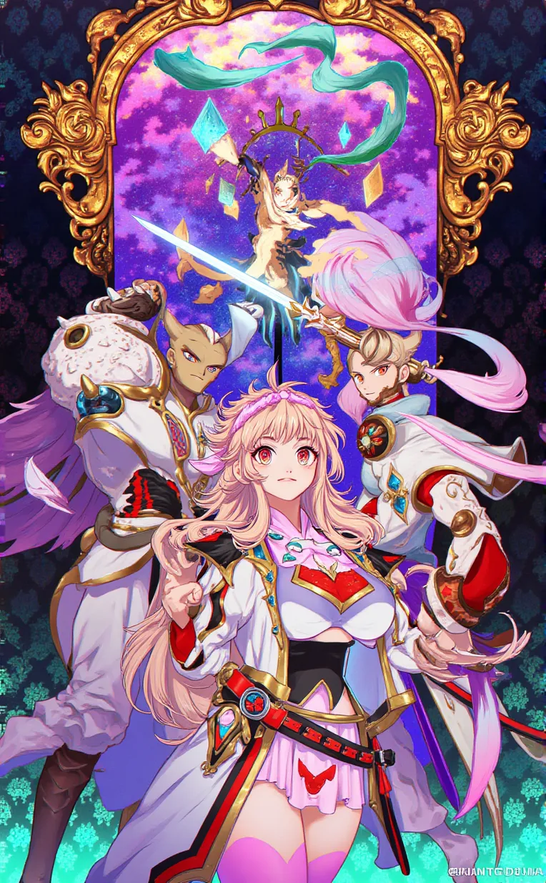 Traditional Painting Media,Girl,Style Boost,LoRA,FLUX.1