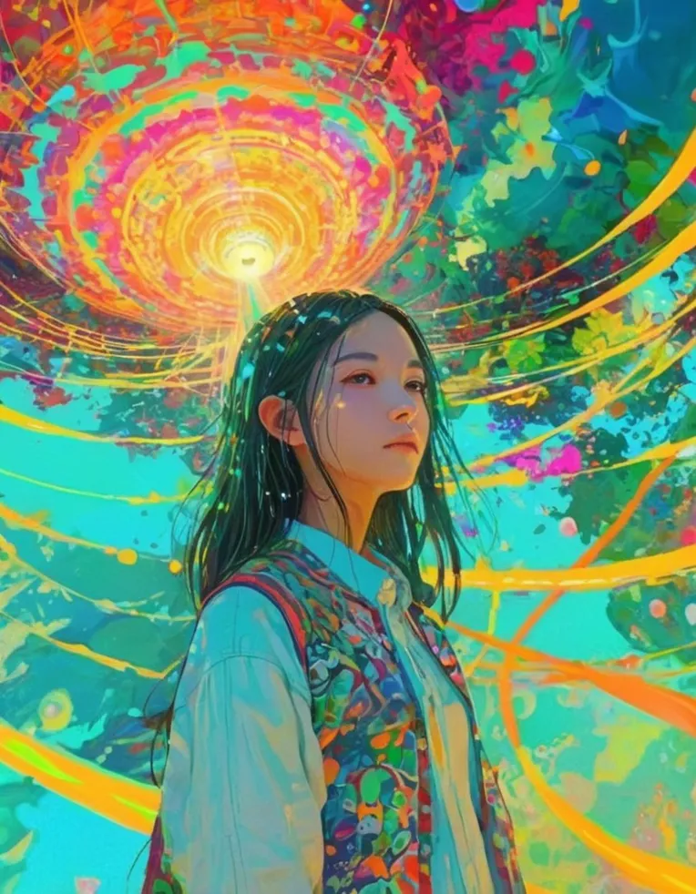Illustration,Classic Painting,Girl,LoRA,SDXL