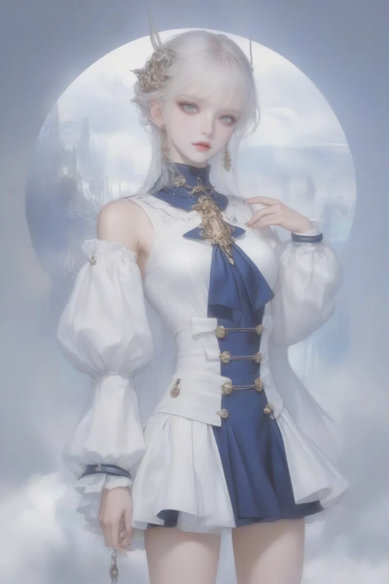 CGI style,Girl,Game Icon & Prop Design,LoRA,SDXL