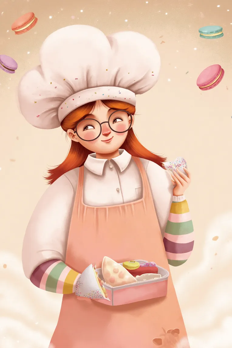 Kids' Illustration,Girl,Style Boost,LoRA,FLUX.1