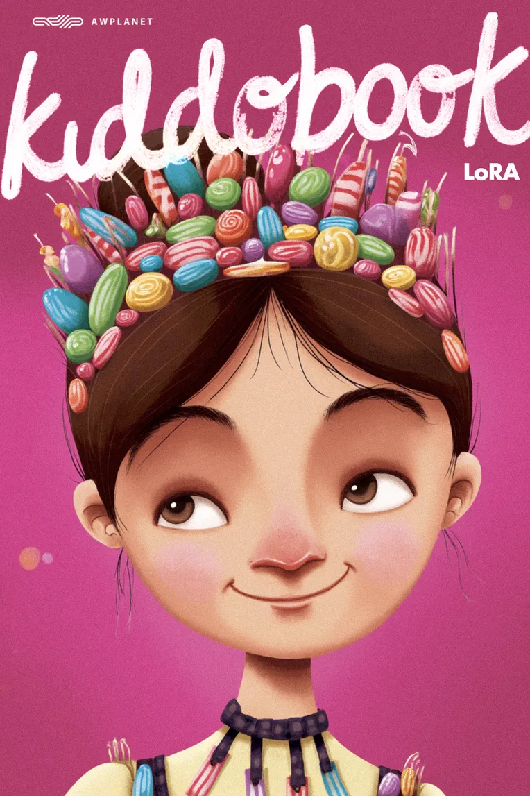 Kids' Illustration,Girl,Style Boost,LoRA,FLUX.1