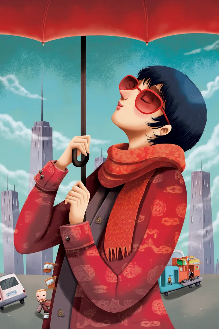 Kids' Illustration,Girl,Style Boost,LoRA,FLUX.1