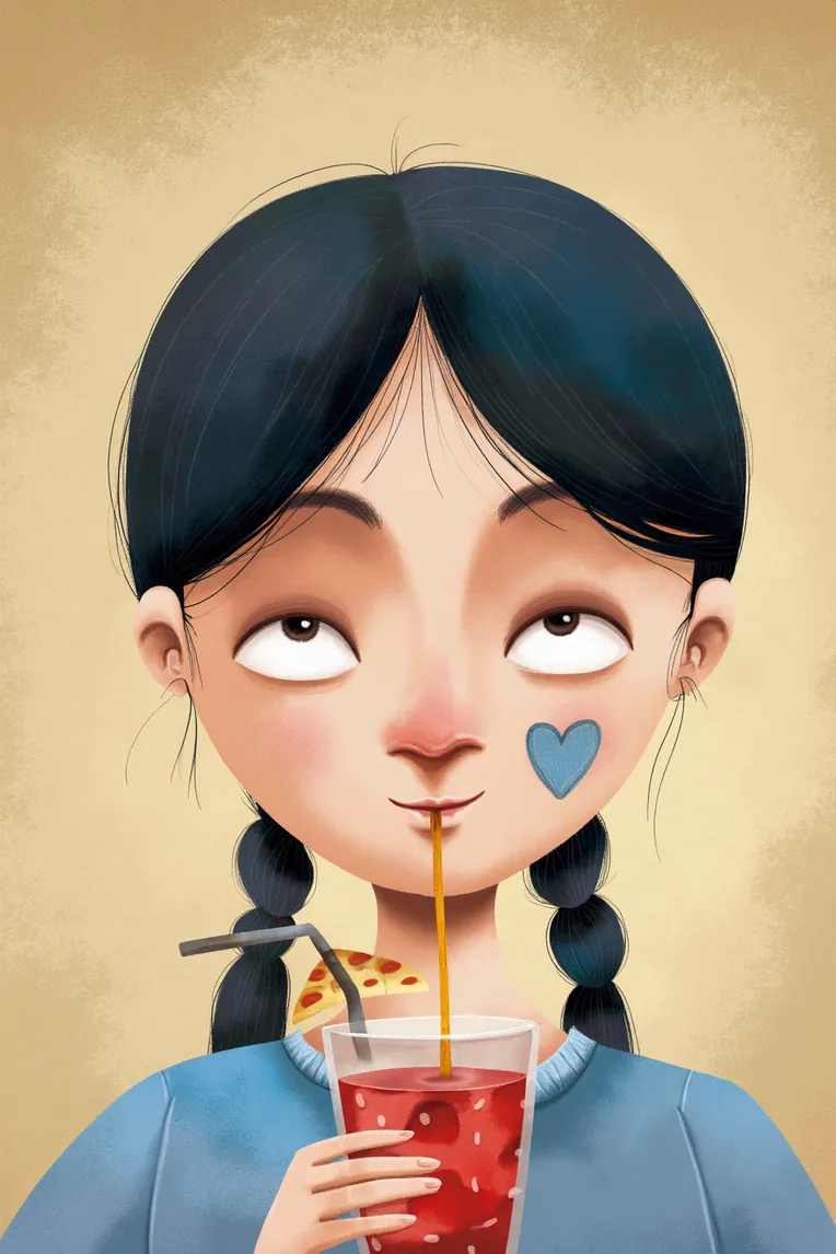 Kids' Illustration,Girl,Style Boost,LoRA,FLUX.1