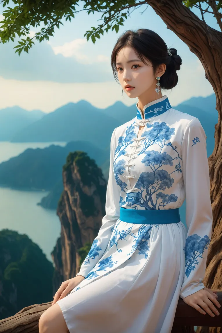 Realistic,Chinese Style,Fashion & Makeup,LoRA,SDXL