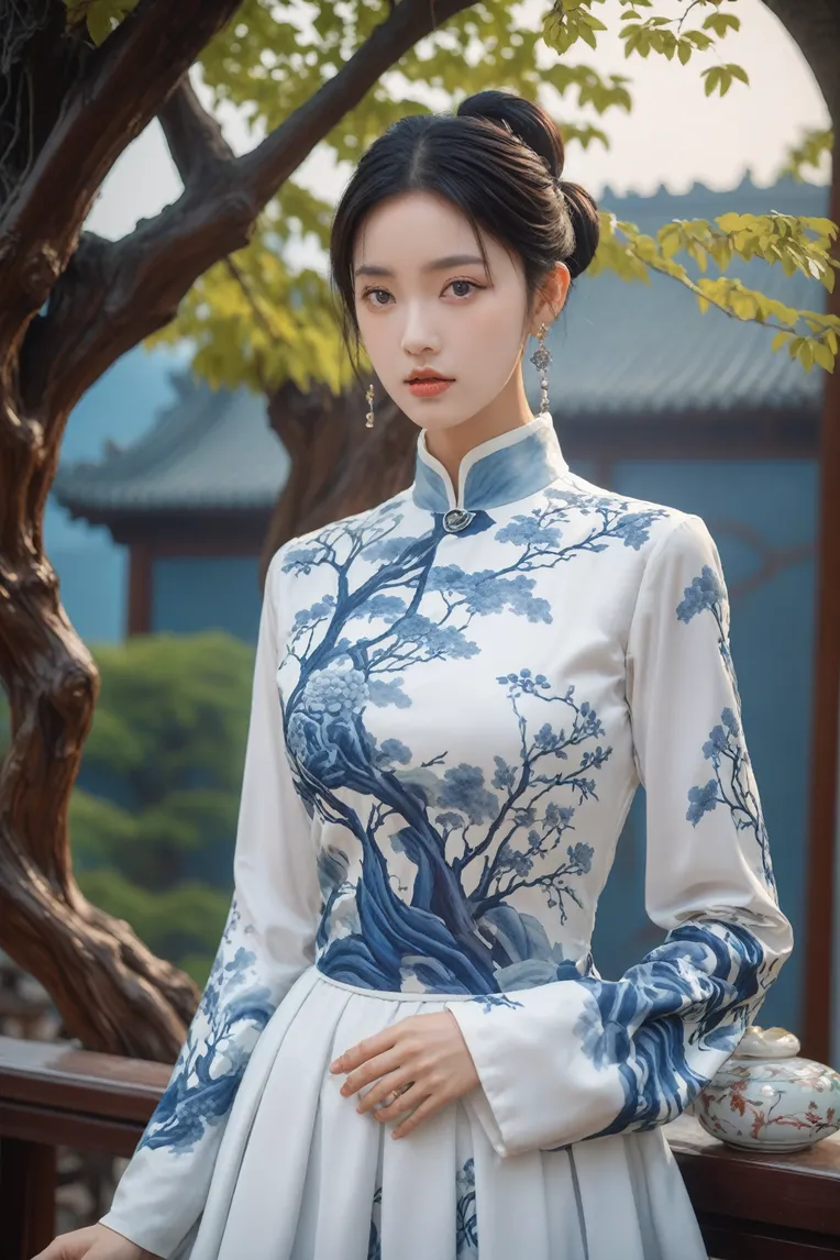 Realistic,Chinese Style,Fashion & Makeup,LoRA,SDXL