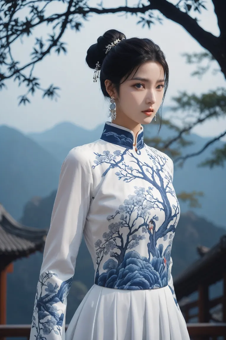 Realistic,Chinese Style,Fashion & Makeup,LoRA,SDXL