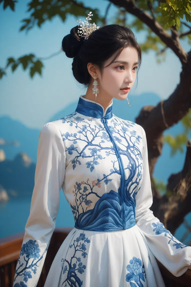 Realistic,Chinese Style,Fashion & Makeup,LoRA,SDXL