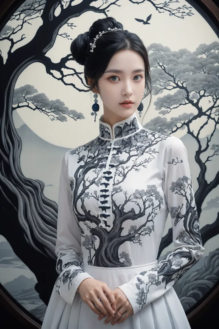 Realistic,Chinese Style,Fashion & Makeup,LoRA,SDXL