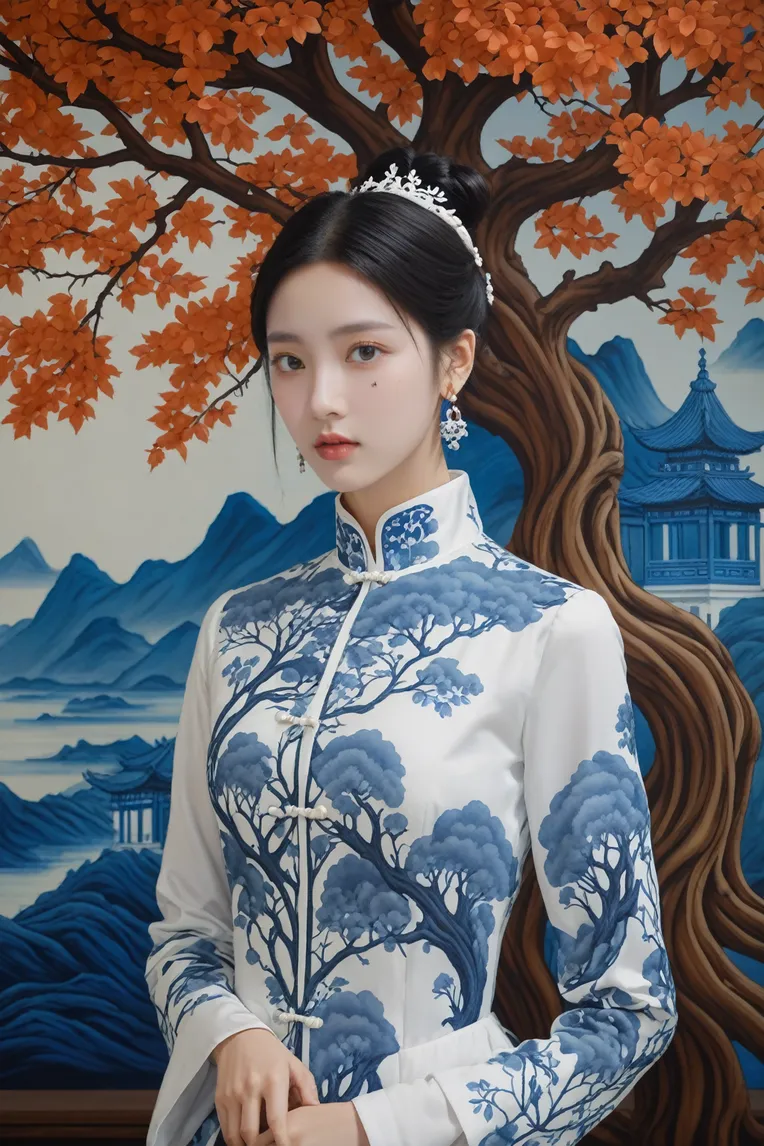 Realistic,Chinese Style,Fashion & Makeup,LoRA,SDXL