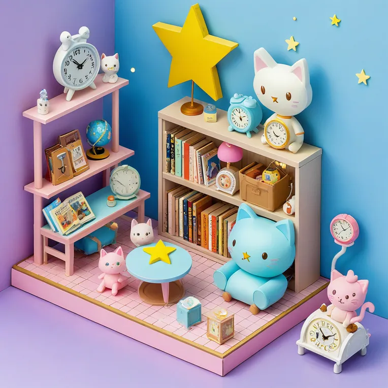 Cartoon style,Space & Scene,Style Boost,LoRA,SDXL