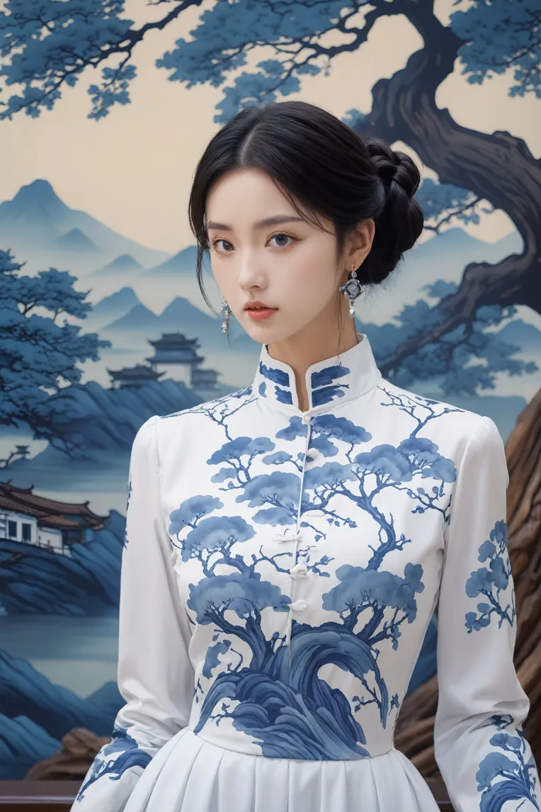 Realistic,Chinese Style,Fashion & Makeup,LoRA,SDXL