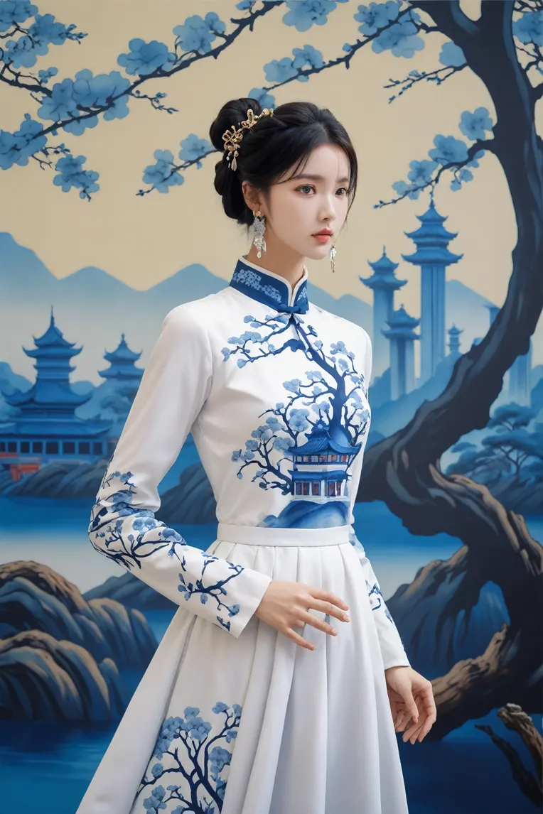 Realistic,Chinese Style,Fashion & Makeup,LoRA,SDXL