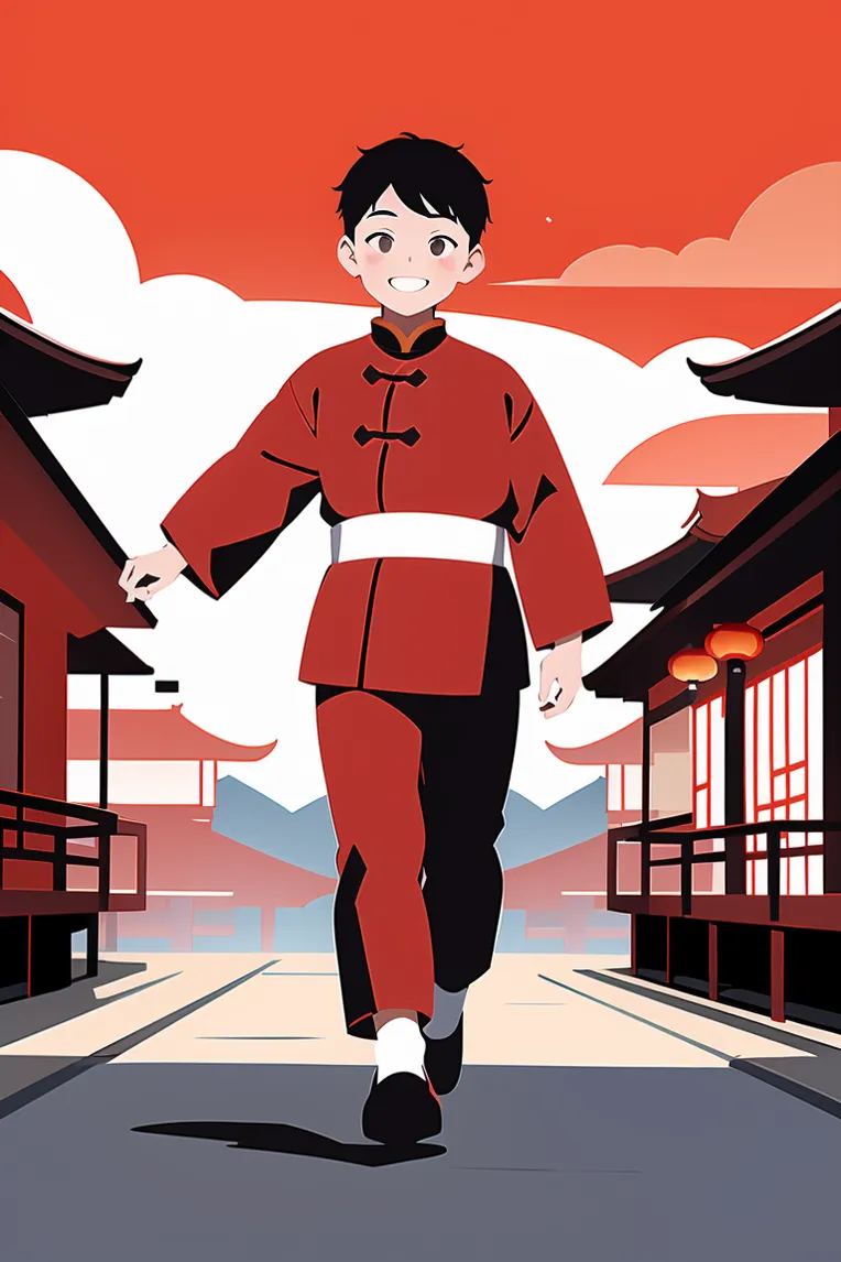 Flat,Flat Illustration,Girl,Checkpoint,SD 1.5