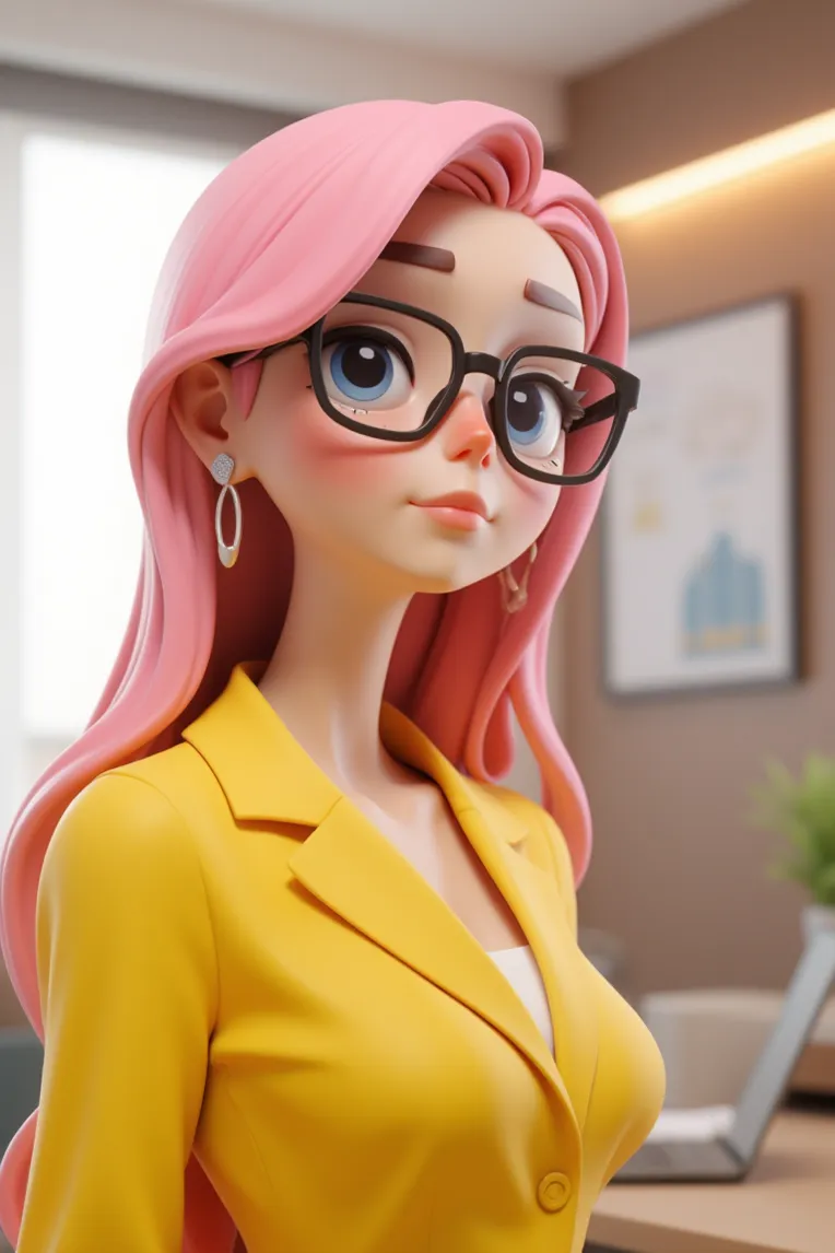 Cartoon style,Anime Character,Girl,LoRA,FLUX.1