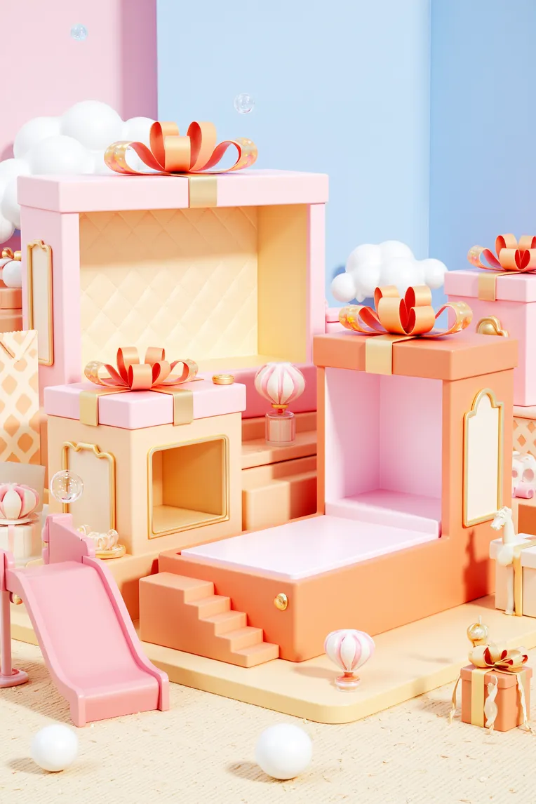 Mockups,Cartoon style,Building,LoRA,FLUX.1