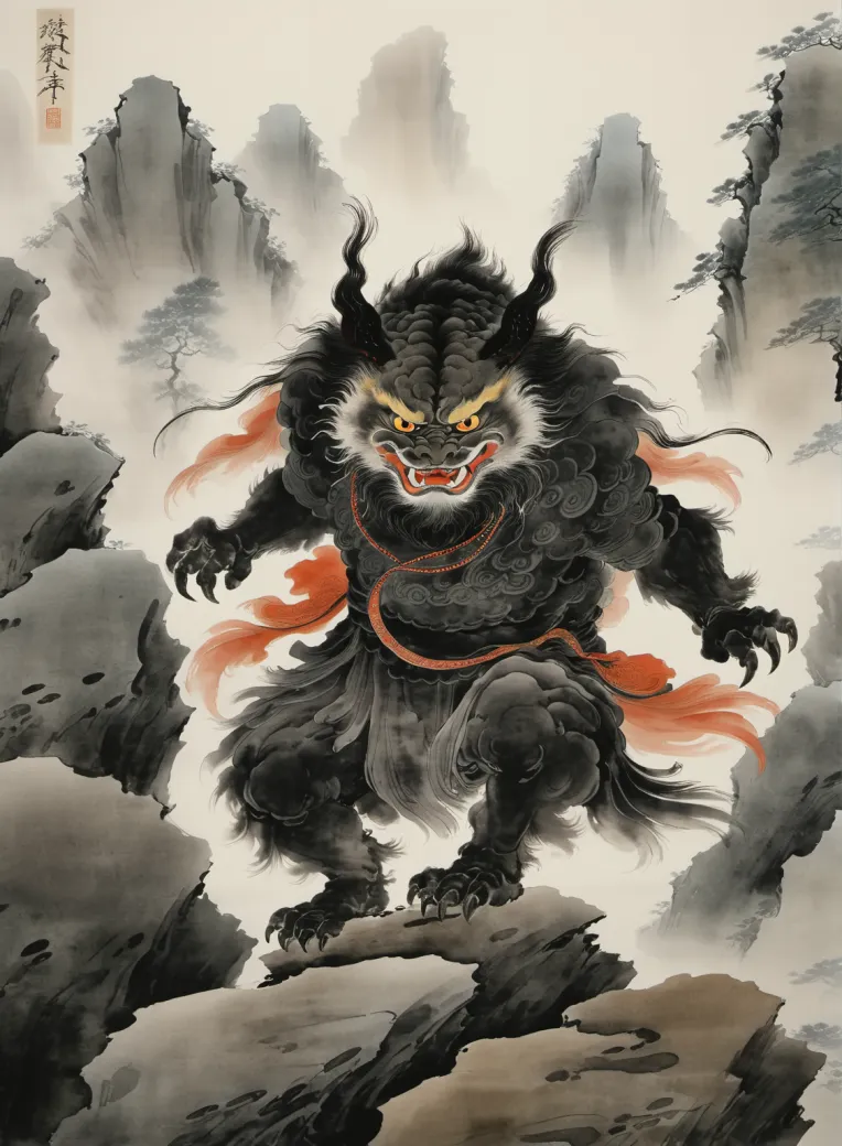 Chinese Style,Traditional Painting Media,Style Boost,LoRA,SDXL