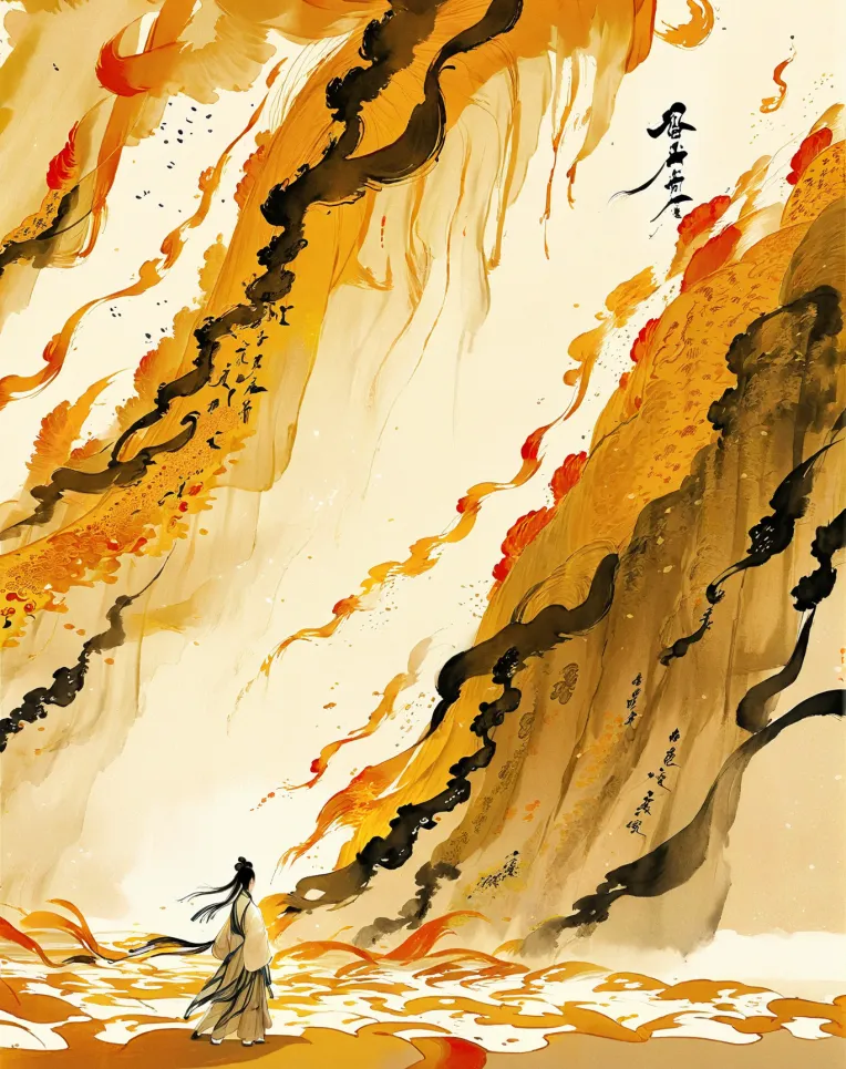 Chinese Style,Traditional Painting Media,Style Boost,LoRA,SDXL