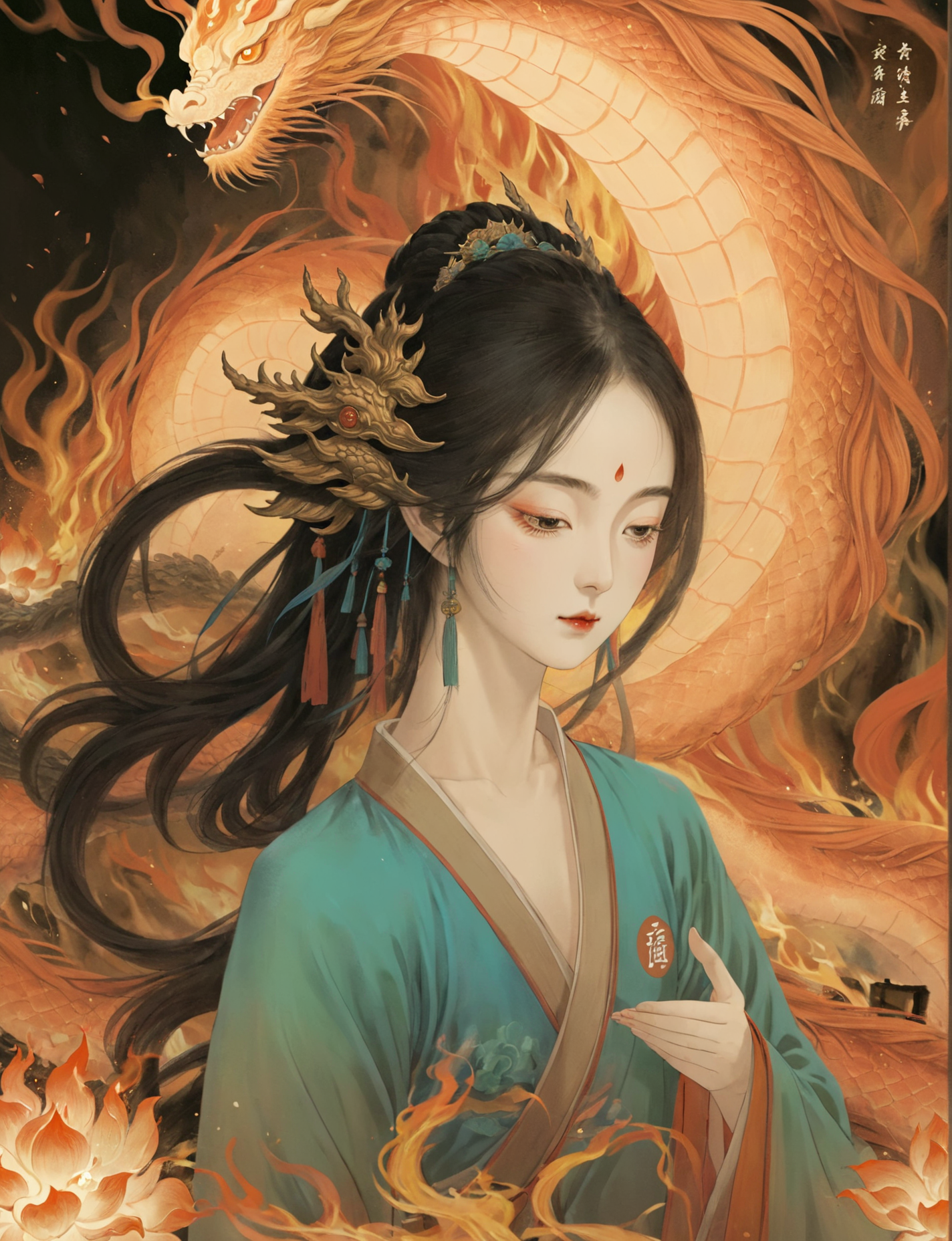 ちゃる❤︎₍ᐢ..ᐢ₎ Chinese Style Fantasy Illustration XL-LoRA-cooooool-Shakker
