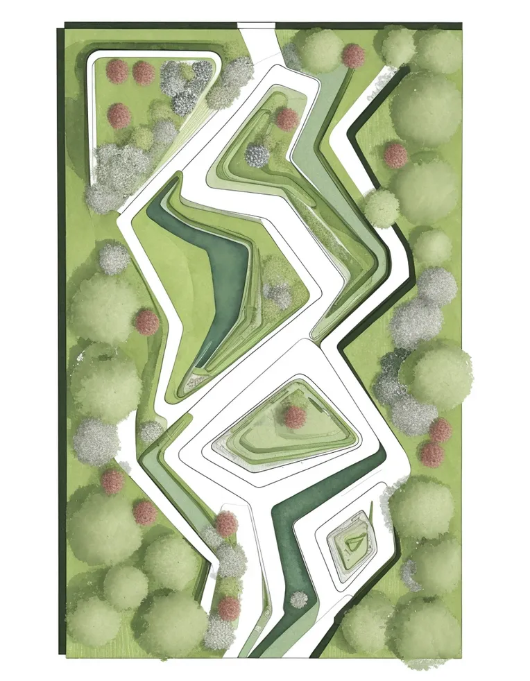 Landscape Design,Space & Scene,Composition Control,LoRA,SD 1.5